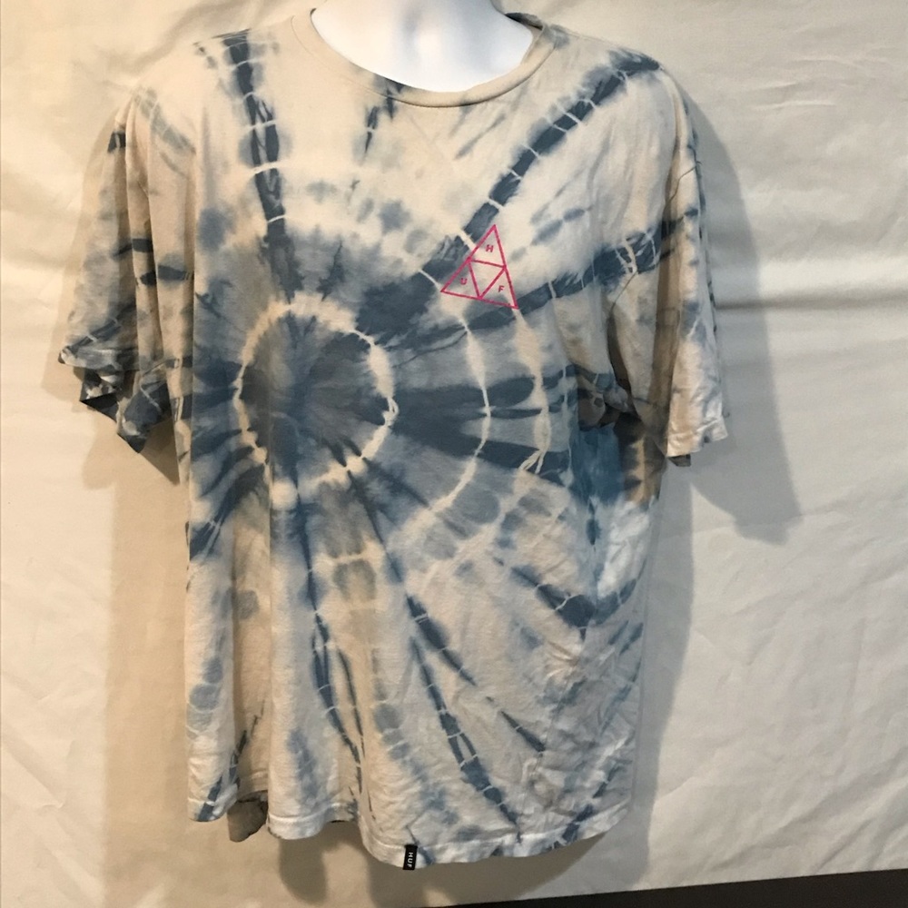 Large Huf tie dye shirt